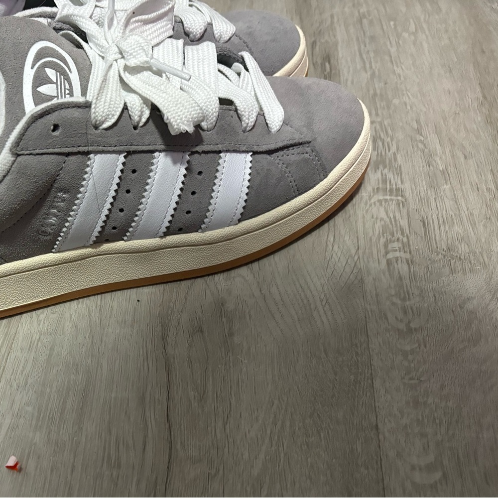 Adidas superstars in gray color